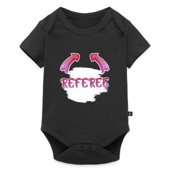 Arbitre - Body à manches courtes Premium Bébé - noir - Devant