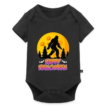 Joyeux Halloween Zombie - Body à manches courtes Premium Bébé - noir - Devant