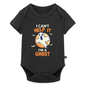 Ghosts Halloween - Baby Premium short-sleeve bodysuit - black - Front