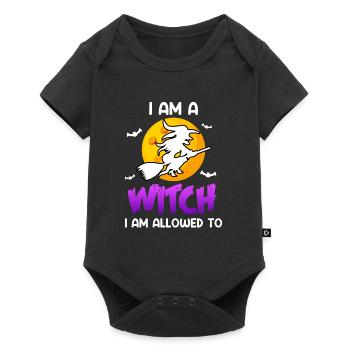 Halloween Witch - Baby Premium short-sleeve bodysuit - black - Front