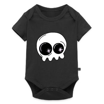 Little ghost Halloween - Baby Premium short-sleeve bodysuit - black - Front