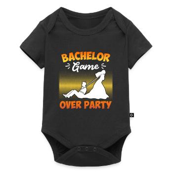Game over - Jungesellenabschied Man Wedding - Body à manches courtes Premium Bébé - noir - Devant