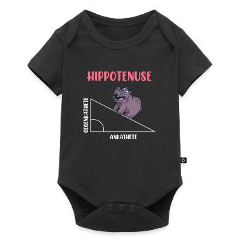 Hippotenuse Algèbre Mathématiques Étudiant - Body à manches courtes Premium Bébé - noir - Devant
