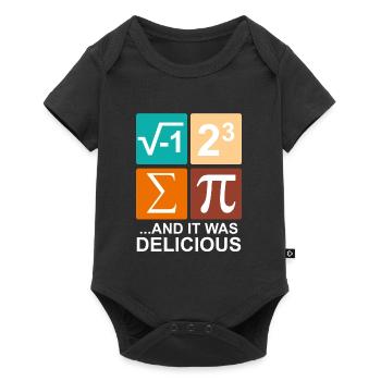 I ate some pie - Baby Premium Kurzarmbody - Schwarz - Vorne