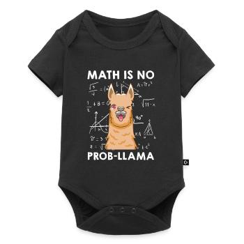 Les mathématiques ne sont pas des mathématiciens Prob-llama - Body à manches courtes Premium Bébé - noir - Devant