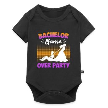 Game over - Jungesellenabschied Man Wedding - Body à manches courtes Premium Bébé - noir - Devant