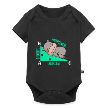 Lutiges Math Design Hipotenuse - Body à manches courtes Premium Bébé - noir - Devant
