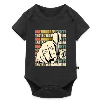 Darts 180 Dartpfeile 180 in Dart - Baby Premium short-sleeve bodysuit - black - Front