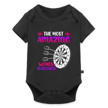 Fléchettes Femmes Fléchettes Fléchettes Accessoires Fléchettes - Body à manches courtes Premium Bébé - noir - Devant
