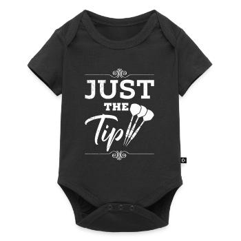Just the Tip! Darts player Darts - Baby Premium short-sleeve bodysuit - black - Front