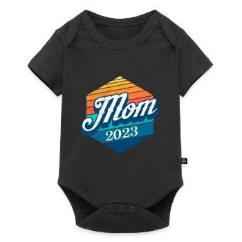 Maman 2023 - tomber enceinte Grossesse - Body à manches courtes Premium Bébé - noir - Devant