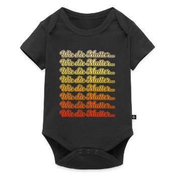 Wie die Mutter Mama Großmutter Sohn Tochter - Baby Premium Kurzarmbody - Schwarz - Vorne