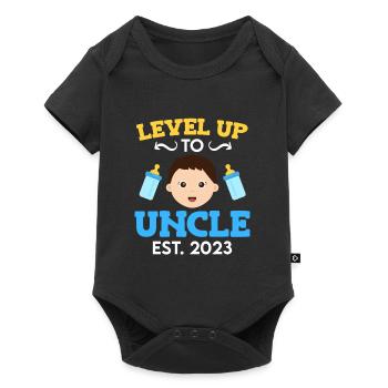 Niveau jusqu’à Oncle 2023 Oncle 2023 - Body à manches courtes Premium Bébé - noir - Devant