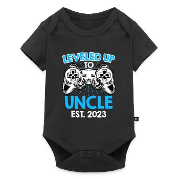 Niveau jusqu’à Oncle 2023 - Body à manches courtes Premium Bébé - noir - Devant