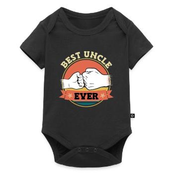 Best Uncle Ever - Baby Premium short-sleeve bodysuit - black - Front