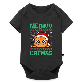 Les chats de Meowy Catma - Body à manches courtes Premium Bébé - noir - Devant