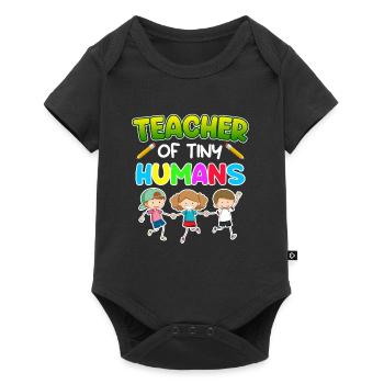 Ma profession est enseignante maternelle maternelle - Body à manches courtes Premium Bébé - noir - Devant