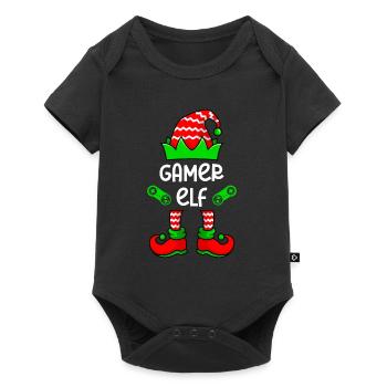 Gamer Elfe Gaming Gaming Players - Baby Premium short-sleeve bodysuit - black - Front