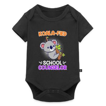 Koala - fied Qualified School Companion - Baby Premium short-sleeve bodysuit - black - Front