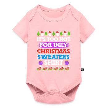 Ugly Christmas - Baby Premium short-sleeve bodysuit - rose - Front