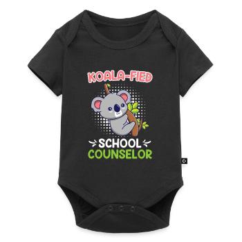 Koala - fied Qualified School Companion - Baby Premium short-sleeve bodysuit - black - Front