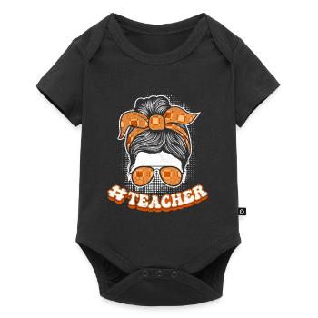 I'm a cool teacher - Baby Premium short-sleeve bodysuit - black - Front