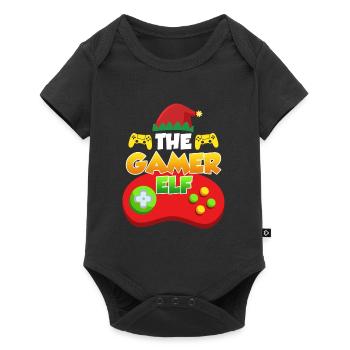 Le jeu Gamer Elf - Body à manches courtes Premium Bébé - noir - Devant