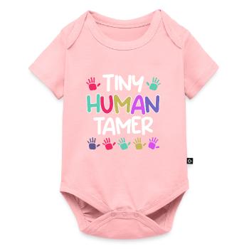 Jardin d’enfants Kinderzähmer Jardin d’enfants Erzieher - Body à manches courtes Premium Bébé - rose - Devant