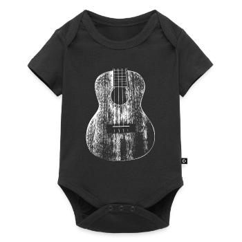 Music teacher Musician I am guitarist guitar - Baby Premium short-sleeve bodysuit - black - Front