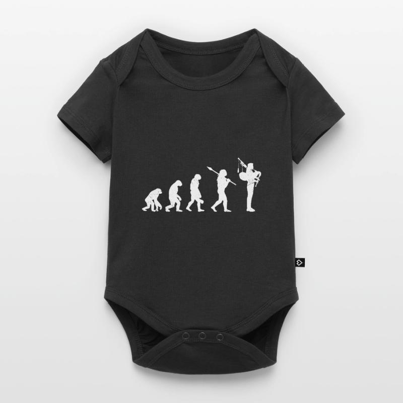 Cornemuse Évolution de la cornemuse Cornemuse Body à manches courtes Premium Bébé