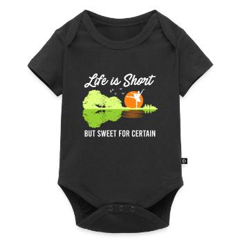 La vie est courte mais douce pour certaines guitares - Body à manches courtes Premium Bébé - noir - Devant