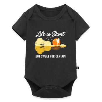 La vie est courte mais douce pour certaines guitares - Body à manches courtes Premium Bébé - noir - Devant