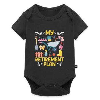 Mon régime Retraités - Body à manches courtes Premium Bébé - noir - Devant