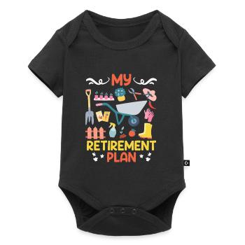Mon régime Retraités - Body à manches courtes Premium Bébé - noir - Devant