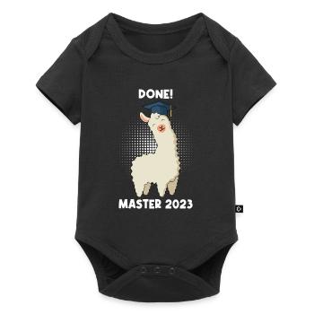 Managed! Master 2023 - Baby Premium short-sleeve bodysuit - black - Front