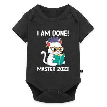 I finished Master 2023 Master Degree - Baby Premium short-sleeve bodysuit - black - Front