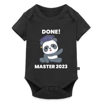 Managed! Master 2023 - Baby Premium short-sleeve bodysuit - black - Front