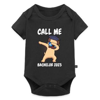 Bachelor 2023 Bachelor's degree 2023 - Baby Premium short-sleeve bodysuit - black - Front