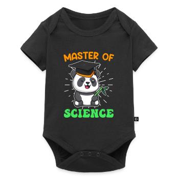 Master of Science 2023 - Body à manches courtes Premium Bébé - noir - Devant