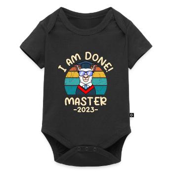 Ready! Master 2023 - Baby Premium short-sleeve bodysuit - black - Front
