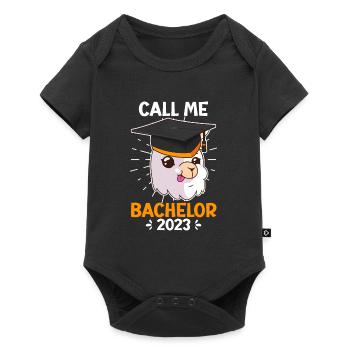 Call me Bachelor 2023 Bachelor Degree - Baby Premium short-sleeve bodysuit - black - Front