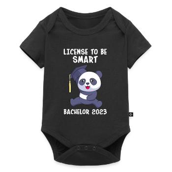 Bachelor 2023 Licence à Clever Shit - Body à manches courtes Premium Bébé - noir - Devant