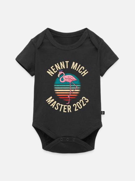 Master Abschluss 2023 Master - Baby Premium Kurzarmbody - Schwarz