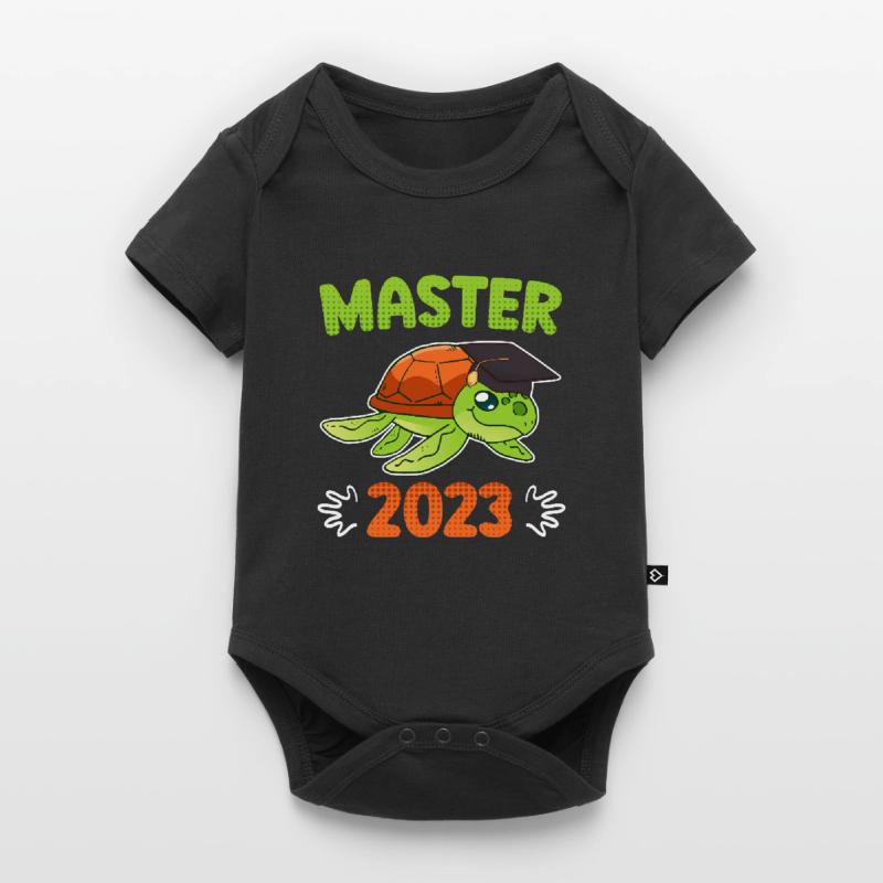 Master 2023 Studiumabschluss Studium Ende Master Baby Premium Kurzarmbody