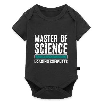 Master Chargement Master of Science - Body à manches courtes Premium Bébé - noir - Devant