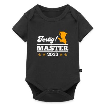 J’ai fini d’étudier le Master 2023 - Body à manches courtes Premium Bébé - noir - Devant
