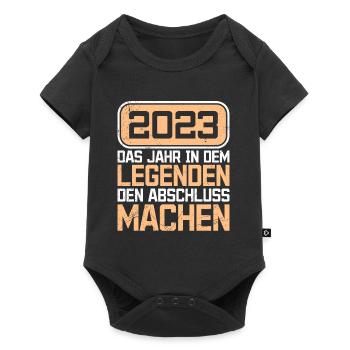 Legends Graduate 2023 Master - Body à manches courtes Premium Bébé - noir - Devant