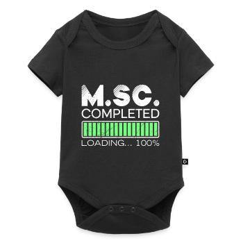 M.Sc chargement terminé Master of Science - Body à manches courtes Premium Bébé - noir - Devant