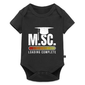 M.Sc Master complet Master of Science - Body à manches courtes Premium Bébé - noir - Devant