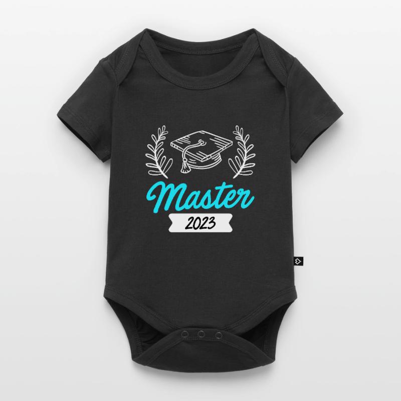 Master 2023 Masterstudium Studium Master Abschluss Baby Premium Kurzarmbody